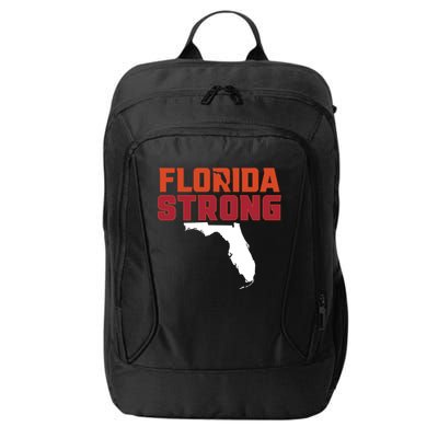 Florida Strong Hurricane Ian Support Florida City Backpack