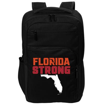 Florida Strong Hurricane Ian Support Florida Impact Tech Backpack