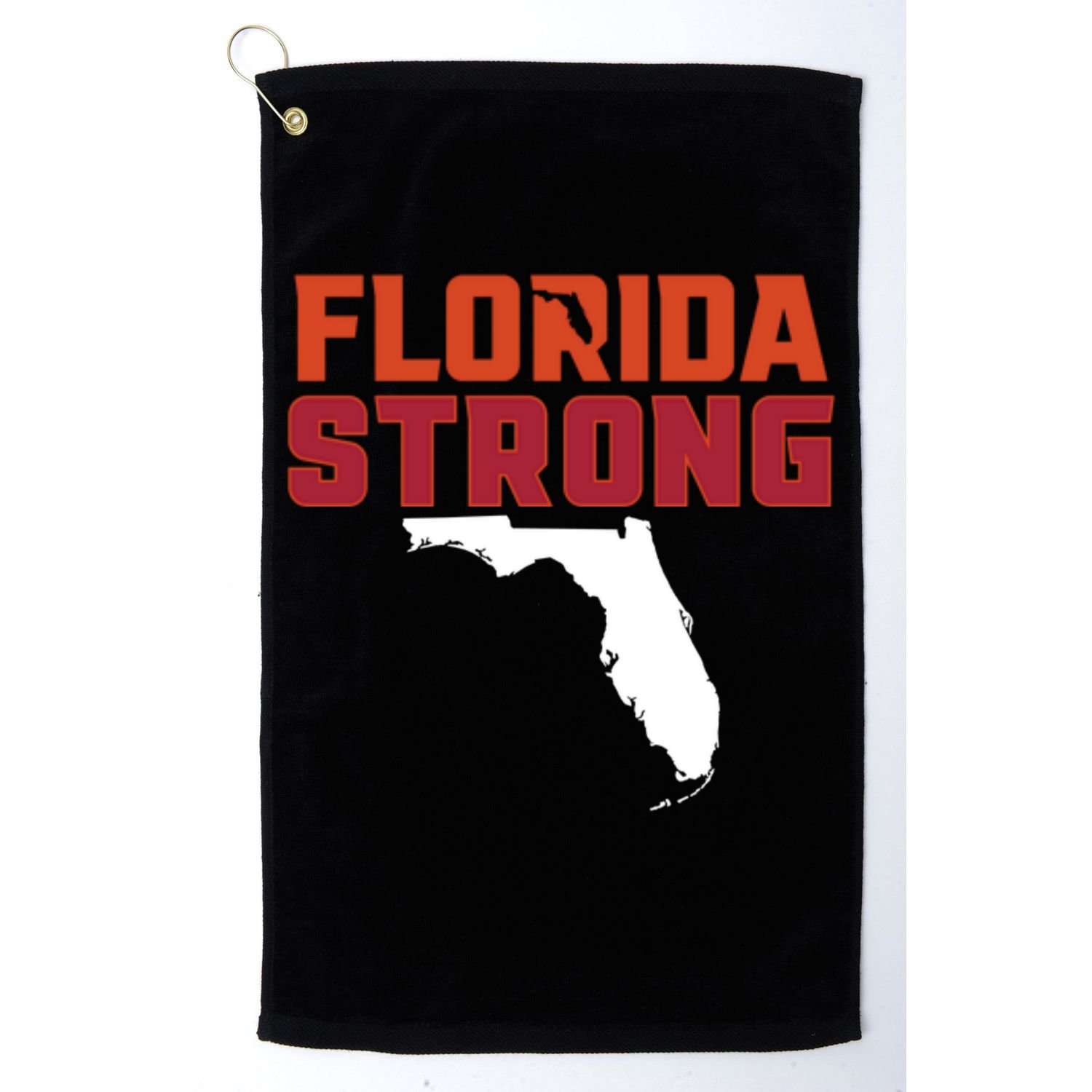 Florida Strong Hurricane Ian Support Florida Golf Towel