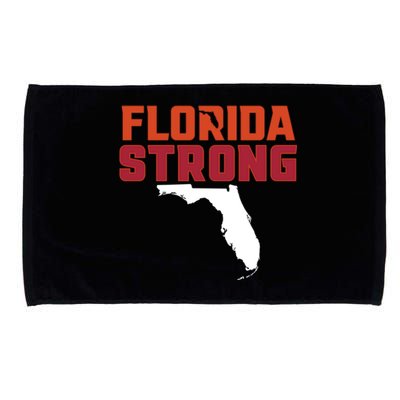 Florida Strong Hurricane Ian Support Florida Microfiber Hand Towel