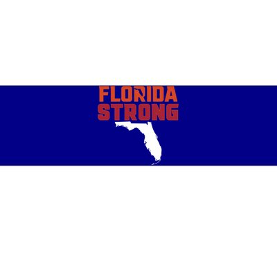 Florida Strong Hurricane Ian Support Florida Bumper Sticker