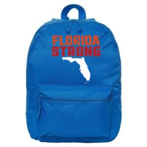 Florida Strong Hurricane Ian Support Florida 16 in Basic Backpack