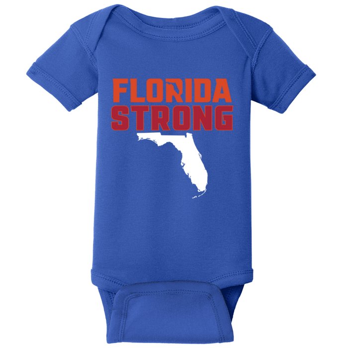 Florida Strong Hurricane Ian Support Florida Baby Bodysuit