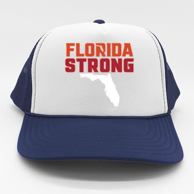 Florida Strong Hurricane Ian Support Florida Trucker Hat