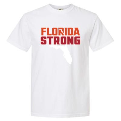 Florida Strong Hurricane Ian Support Florida Garment-Dyed Heavyweight T-Shirt