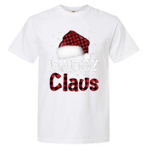 Fun Santa Hat Christmas Costume Family Matching Daddy Claus Garment-Dyed Heavyweight T-Shirt