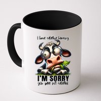 Funny Selective Hearing Sarcastic Cow Mug