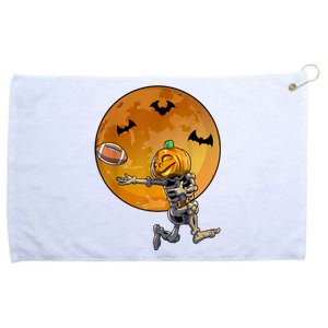 Football Skeleton Halloween Football Halloween Grommeted Golf Towel