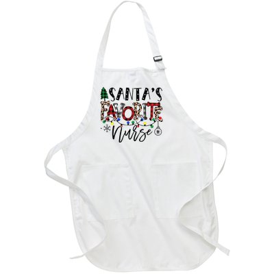 Festive Santa Hat for Nurses Spread Holiday Cheer! Full-Length Apron With Pockets