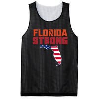 Florida Strong Hurricane Ian Support Florida American Flag Mesh Reversible Basketball Jersey Tank