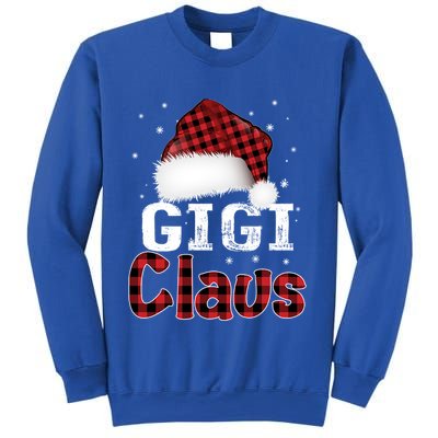 Fun Santa Hat Christmas Costume Family Matching Gigi Claus Gift Sweatshirt
