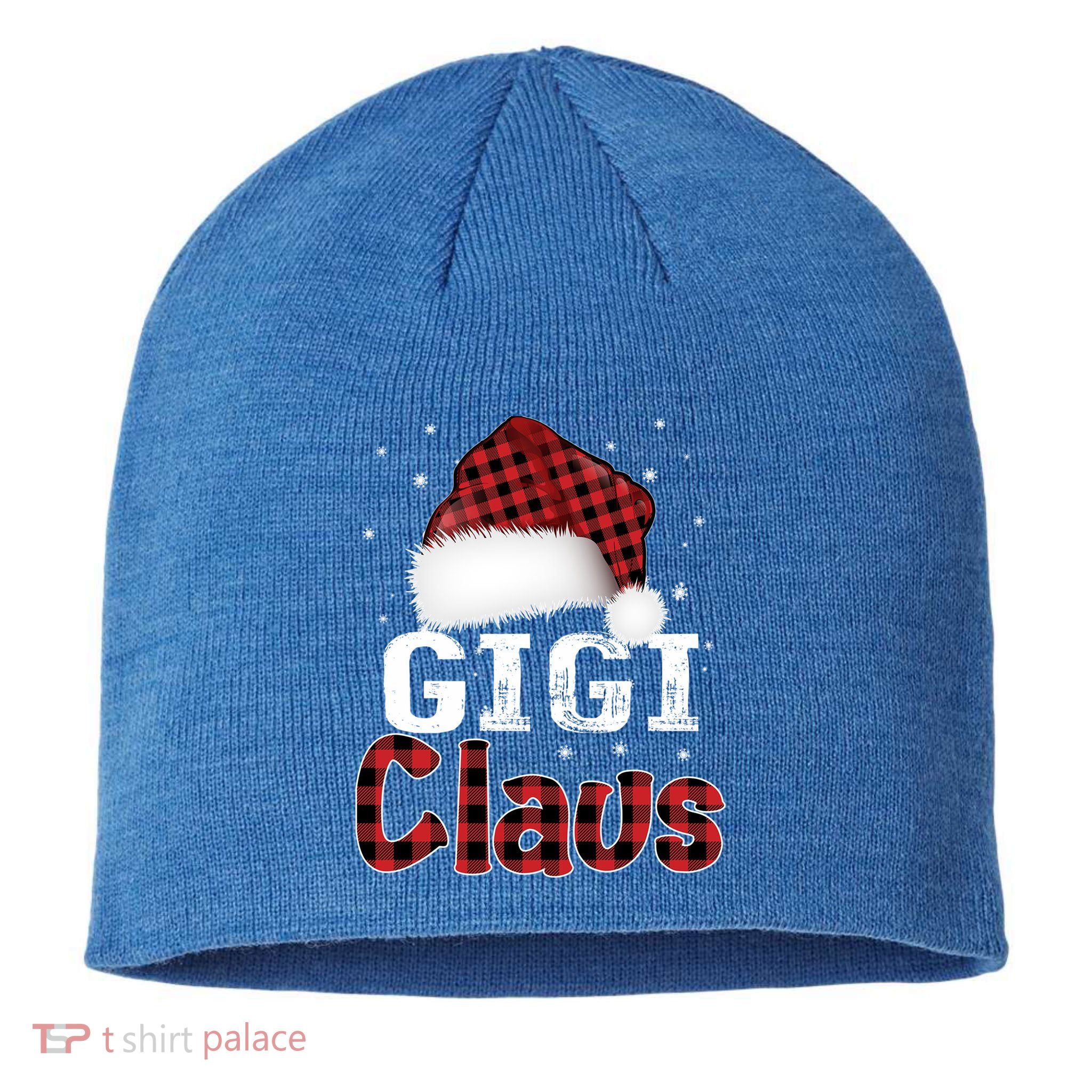Fun Santa Hat Christmas Costume Family Matching Gigi Claus Gift Sustainable Beanie