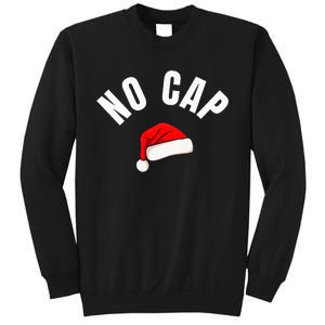 Funny Santa Hat Funny Christmas Gen Z Slang Sweatshirt