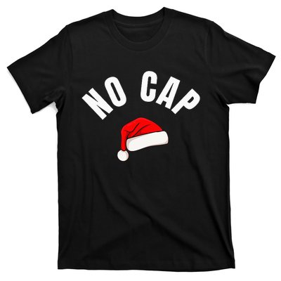 Funny Santa Hat Funny Christmas Gen Z Slang T-Shirt