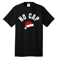 Funny Santa Hat Funny Christmas Gen Z Slang Tall T-Shirt