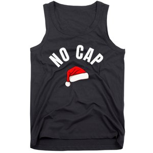 Funny Santa Hat Funny Christmas Gen Z Slang Tank Top