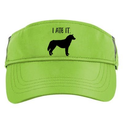 Funny Siberian Husky Dog Dad Mom Owner Lover Adult Drive Performance Visor