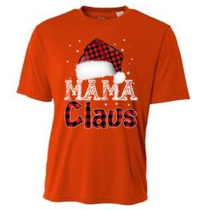 Fun Santa Hat Christmas Costume Family Matching Mama Claus Great Gift Cooling Performance Crew T-Shirt