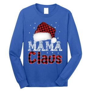 Fun Santa Hat Christmas Costume Family Matching Mama Claus Great Gift Long Sleeve Shirt