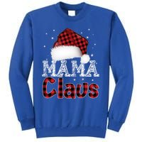 Fun Santa Hat Christmas Costume Family Matching Mama Claus Great Gift Tall Sweatshirt