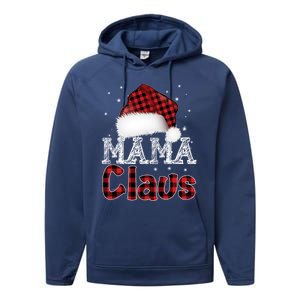 Fun Santa Hat Christmas Costume Family Matching Mama Claus Great Gift Performance Fleece Hoodie