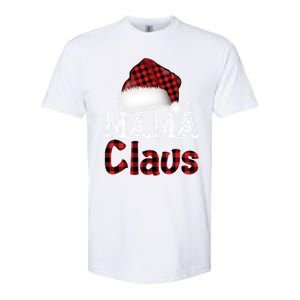 Fun Santa Hat Christmas Costume Family Matching Mama Claus Great Gift Softstyle CVC T-Shirt