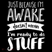 Funny Sarcastic Hoodie Not A Morning Person Hate Waking Up Poster