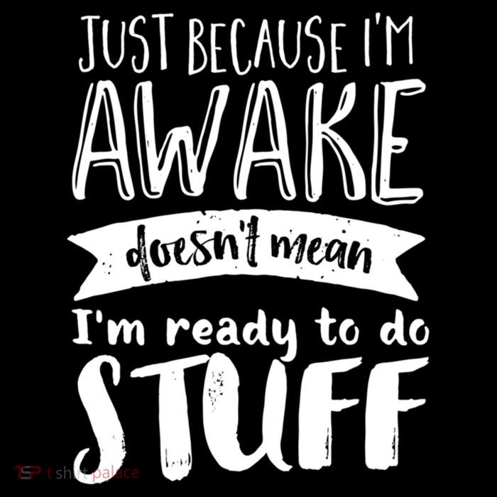 Funny Sarcastic Hoodie Not A Morning Person Hate Waking Up Womens T-Shirt
