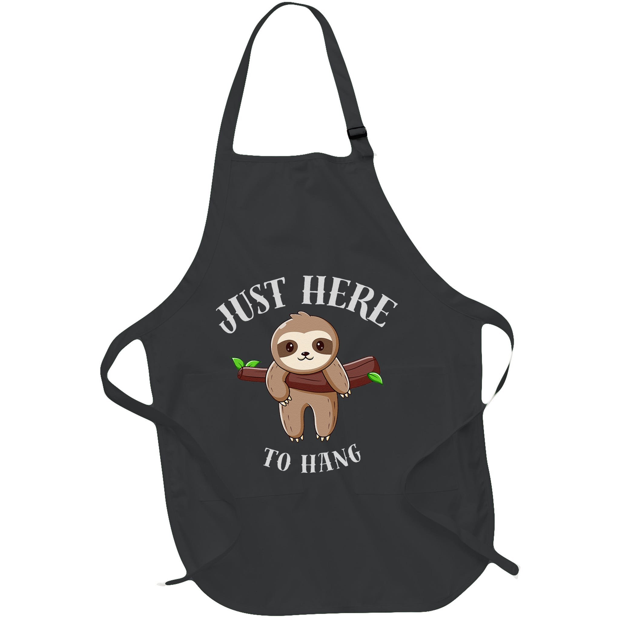 Fun Sloth Here To Hang ForwomanS Gift Apron