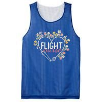 Floral Stethoscope Heart Nursing Flight Nurse Gift Mesh Reversible Basketball Jersey Tank