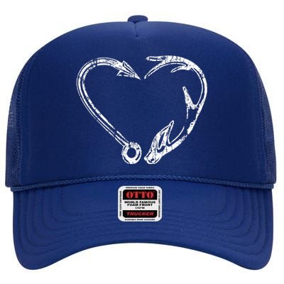 Fishing & Shed Hunter Antler Elk, Deer Hunting High Crown Mesh Back Trucker Hat