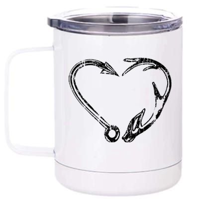 Fishing & Shed Hunter Antler Elk, Deer Hunting 12 oz Stainless Steel Tumbler Cup