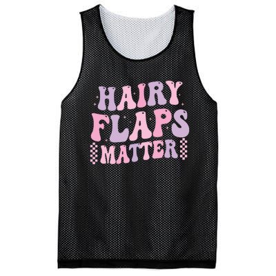 Funny Saying Hairy Flaps Matter Rude Joke Naughty Mesh Reversible Basketball Jersey Tank