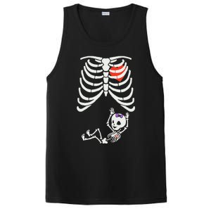 Funny Spooky Halloween Pregnancy Announcement Costume Outfit PosiCharge Competitor Tank