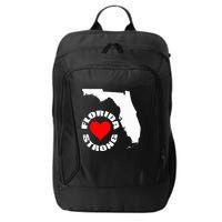 Florida Strong Heart Floridastrong City Backpack