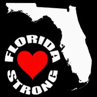 Florida Strong Heart Floridastrong City Backpack