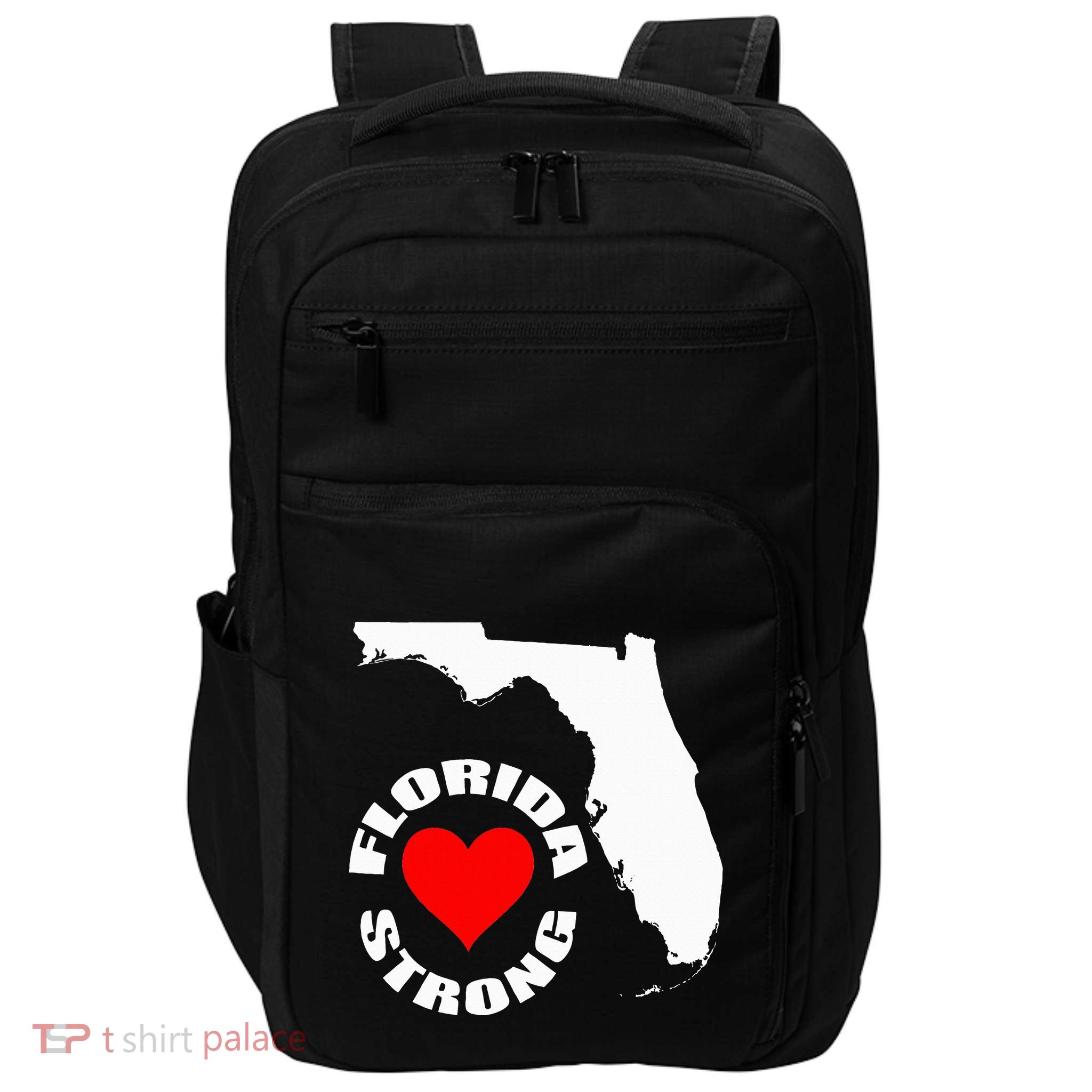 Florida Strong Heart Floridastrong Impact Tech Backpack