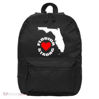 Florida Strong Heart Floridastrong 16 in Basic Backpack