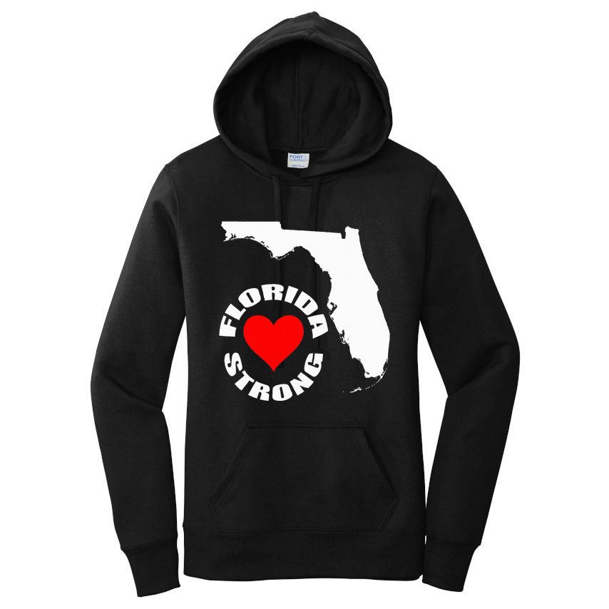 Florida Strong Heart Floridastrong Women's Pullover Hoodie