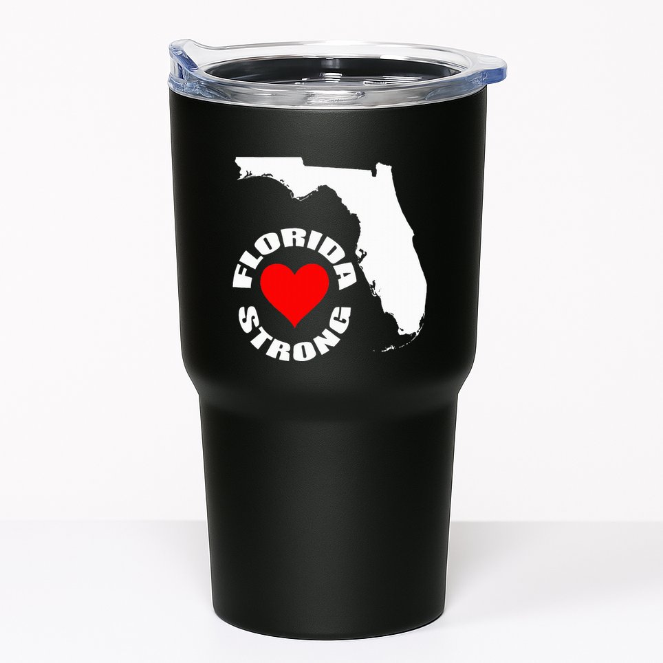 Florida Strong Heart Floridastrong Tumbler