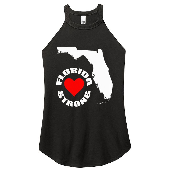 Florida Strong Heart Floridastrong Women's Perfect Tri Rocker Tank