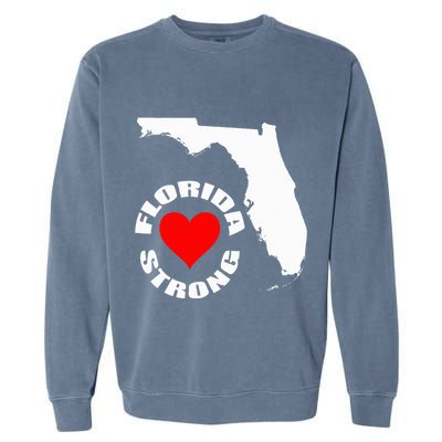 Florida Strong Heart Floridastrong Garment-Dyed Sweatshirt