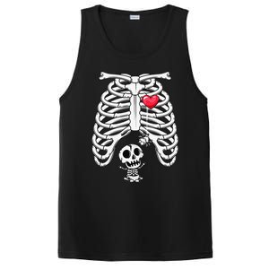 Funny Spooky Halloween Pregnancy Announcement Costume PosiCharge Competitor Tank