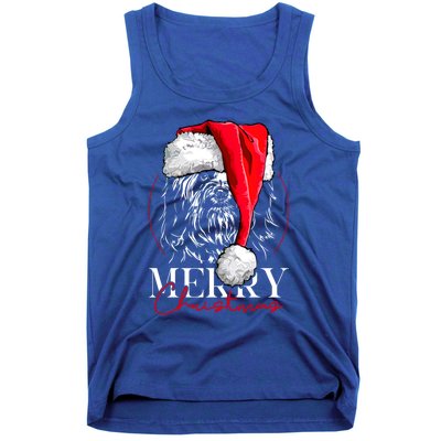 Funny Santa Havanese Merry Christmas Dog Mom Dog Funny Gift Tank Top