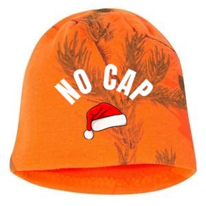 Funny Santa Hat Funny Christmas Gen Z Slang Boy Kati - Camo Knit Beanie