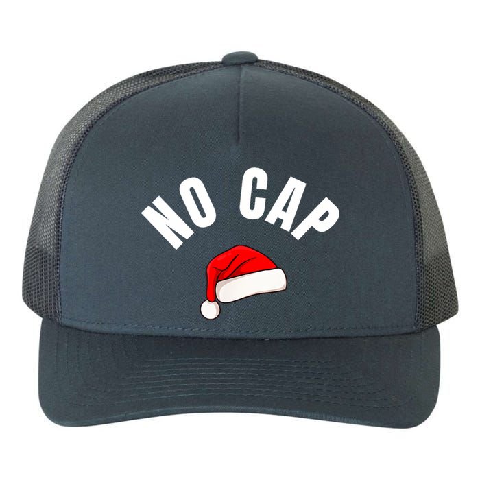 Funny Santa Hat Funny Christmas Gen Z Slang Boy Yupoong Adult 5-Panel Trucker Hat