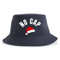 Funny Santa Hat Funny Christmas Gen Z Slang Boy Sustainable Bucket Hat