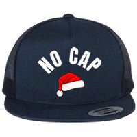 Funny Santa Hat Funny Christmas Gen Z Slang Boy Flat Bill Trucker Hat