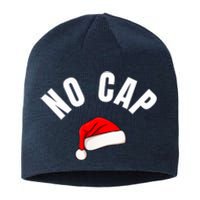 Funny Santa Hat Funny Christmas Gen Z Slang Boy Sustainable Beanie