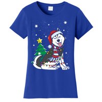 Funny Siberian Husky Christmas Dog Lover Gift Women's T-Shirt